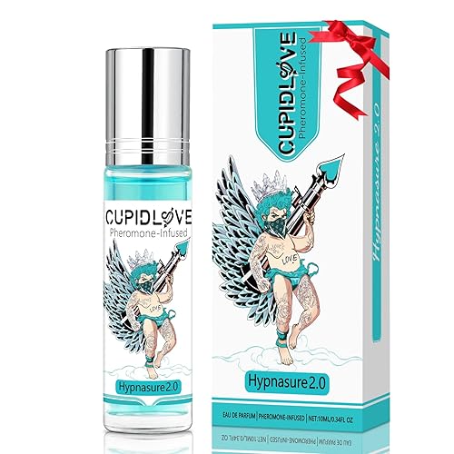 Hypnosis 2.0 - Feromonas enrollables para hombres, 0.3 onzas líquidas, perfume de colonia de aceite mejorado de larga duración para hombres, perfume