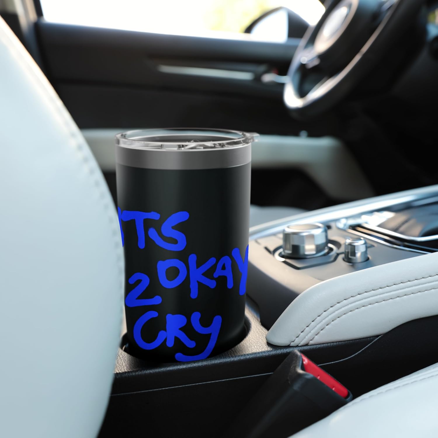 Ricky Montgomery Its OK 2 Cry Stainless Steel Insulated Tumbler - Image 6