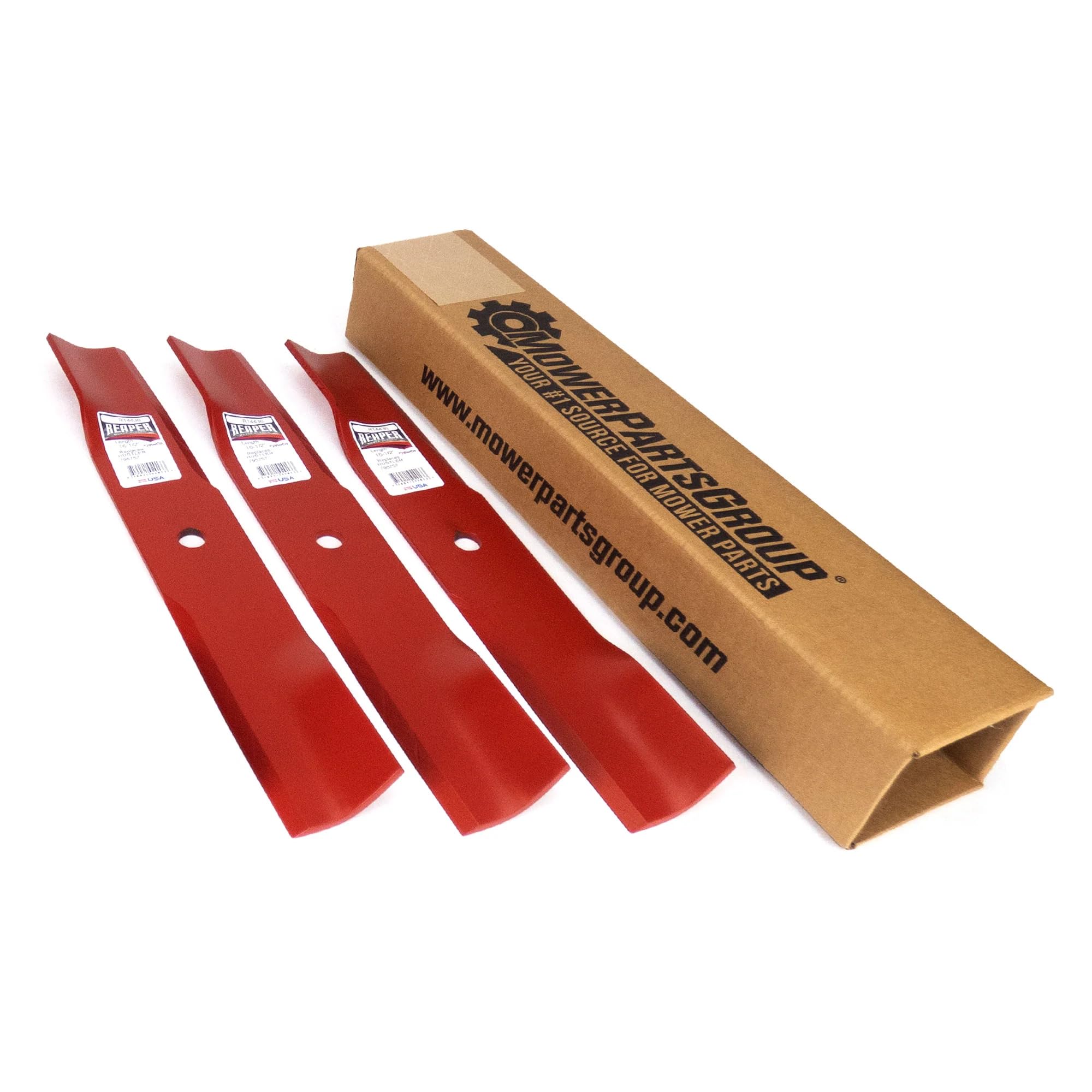 Amazon.com : MowerPartsGroup (3) Hi Lift Blades Fits Bad Boy 48
