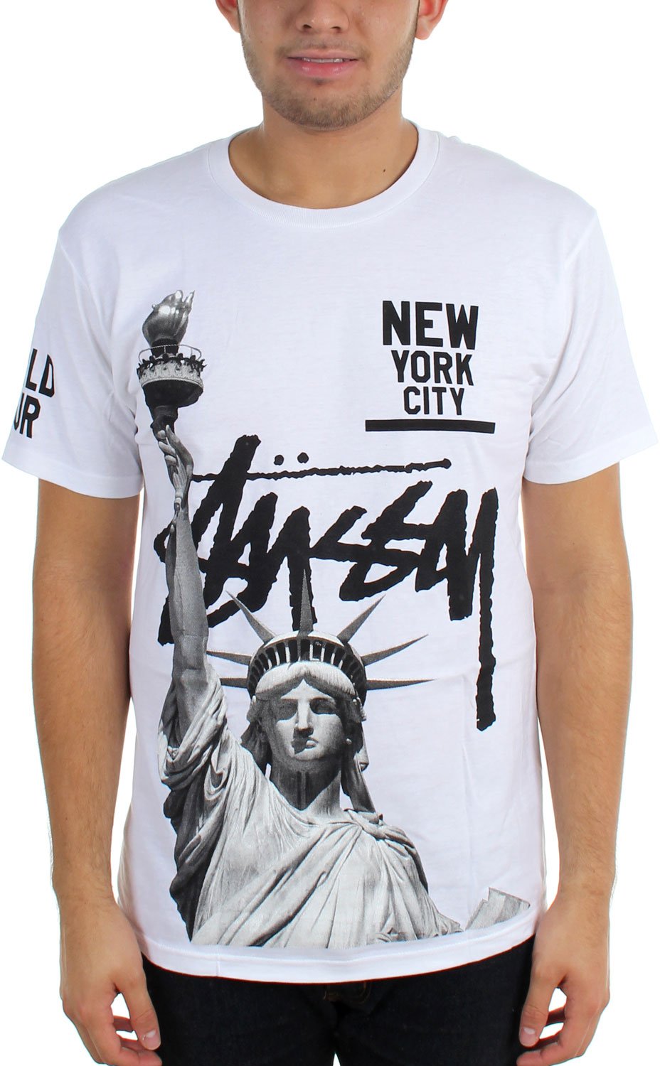 Stussy - Mens Liberty Nyc T-Shirt