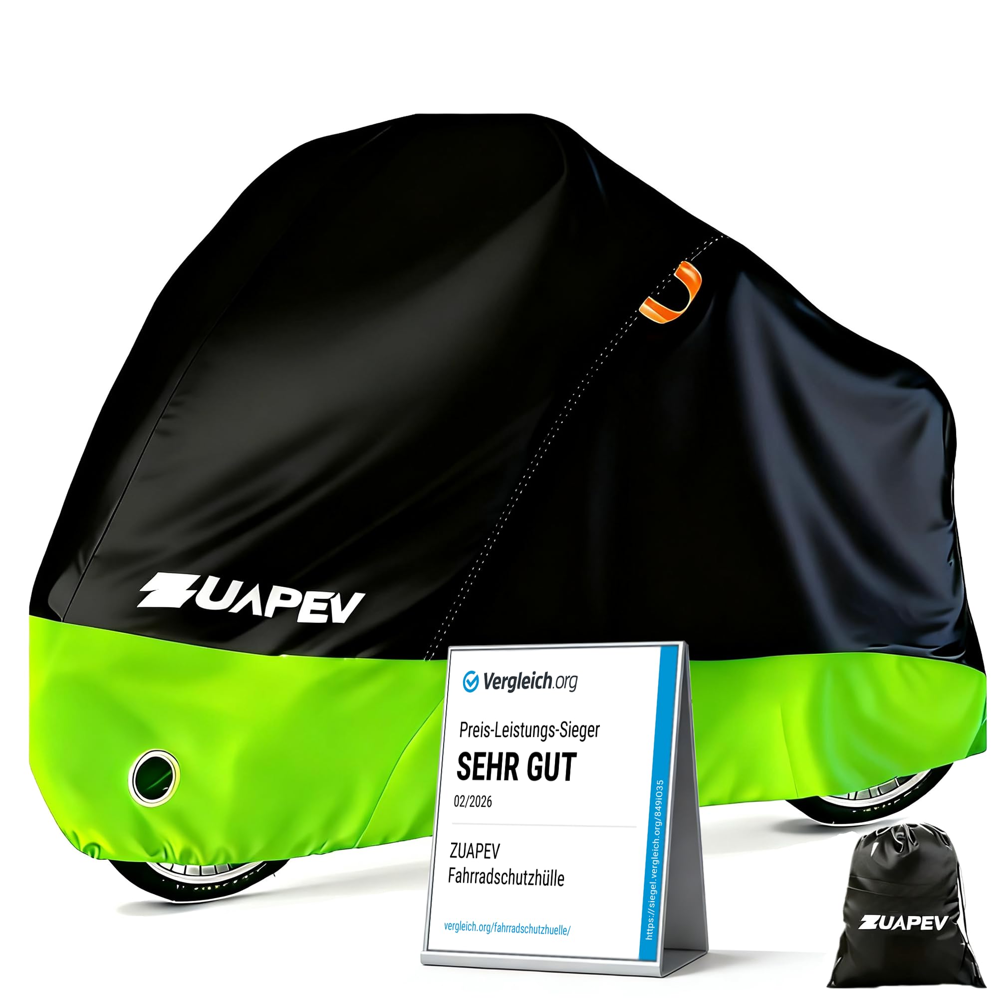 Bike Cover for Outside Storage, Waterproof Bicycle Cover Outdoor Indoor Heavy Duty 210D, Cycle Tarp All weather Rain Dust Sun Protection for Mountain/Road/Adult/kids/Electric Bikes