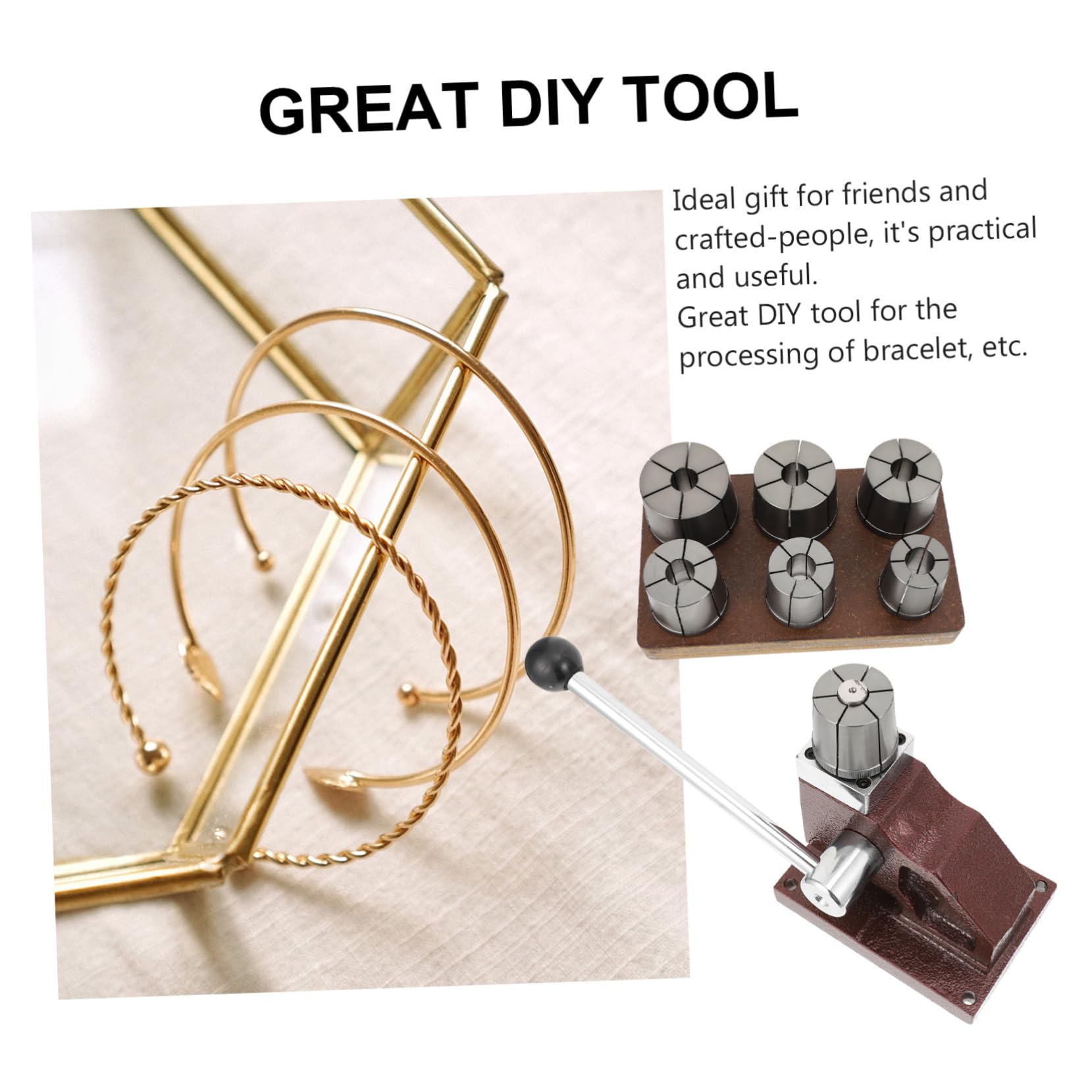 Homoyoyo Bracelet Expander Schmuckwerkzeug Hochfester Armband Vergrößerer für Bangle Formung und Reparatur Kompakt und Sicher für Verschiedene Armreifarten Praktisch für Heimgebrauch