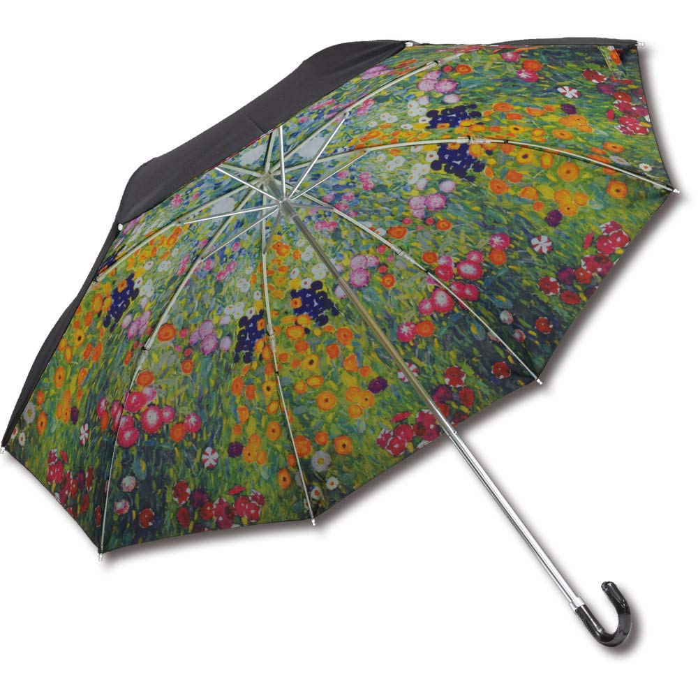 UPower AU-02506 Umbrella Multicolor 19 3 inches 49 cm rib length Folding Umbrella Famous Art Series Klimt Flower