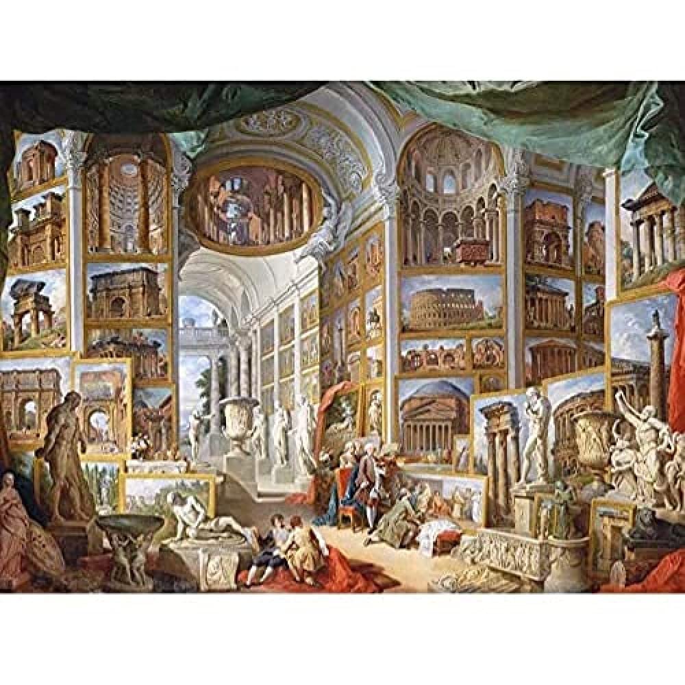 Panini Ancient Rome Monuments Allegory Painting Unframed Wall Art Print Poster Home Decor Premium