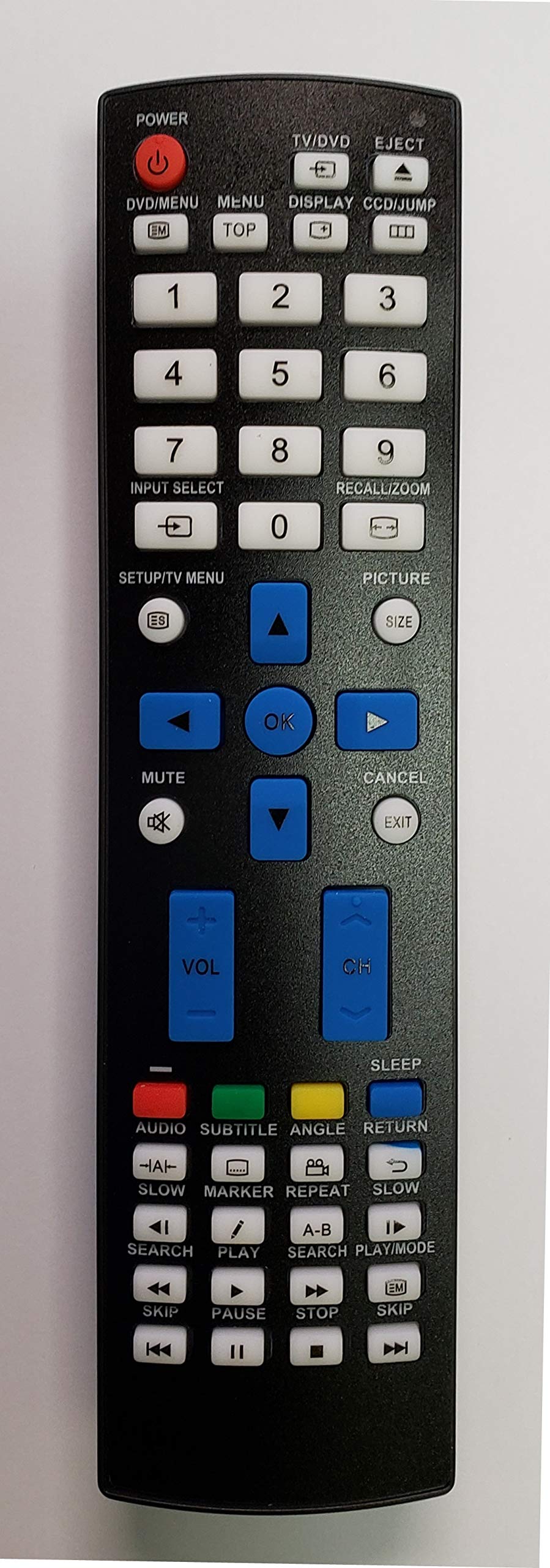 RM-Series Replacement Remote Control for Sanyo 076R0SC011