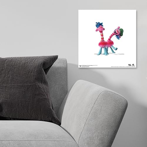 Miniatura 3 de Trends International Gallery Pops Trolls Band Together - Póster de pared de Cooper y Príncipe D, 12.00 x 12.00 pulgadas, versión sin marco