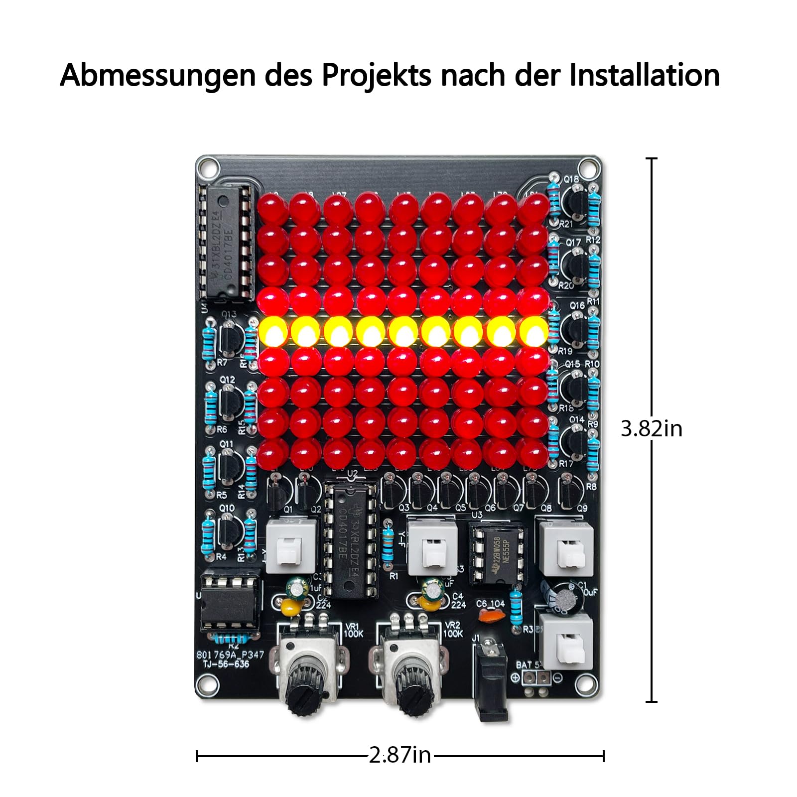 Juegos Luces Led Con Control Remoto Blanca No Requiere Cable