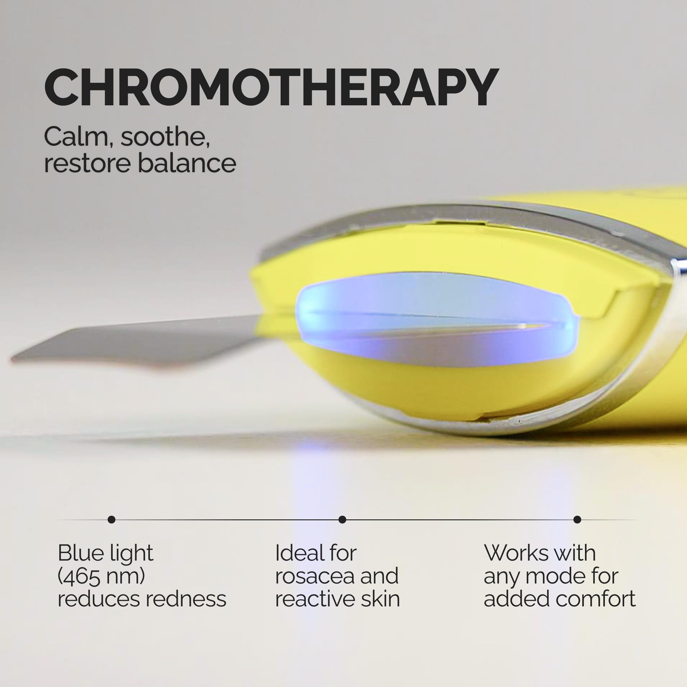 GESS Exotic Ultraschall-Gesichts-Lifting-Gerät - sanftes Peeling, Hautstraffung, Anti-Aging Pflege-System für trockene & reife Haut mit Chromotherapie und Videoanleitung