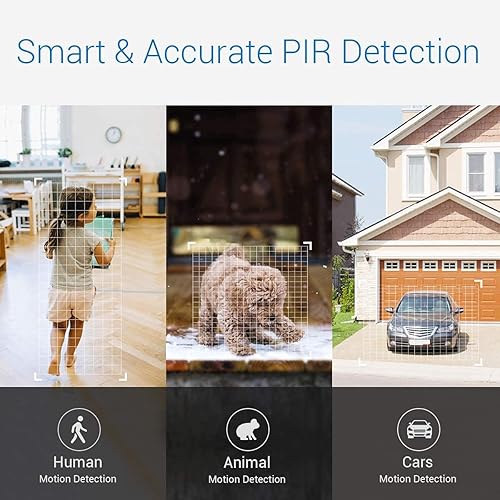 Miniatura 6 de GW - Sistema de cámara de seguridad inalámbrica UlLtraHD 4K de 8 canales, NVR de 8 canales con 4 cámaras de seguridad WiFi de audio bidireccional de