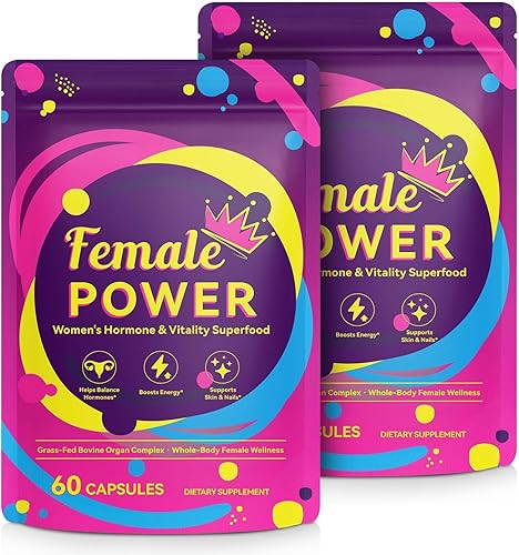 Suplemento de órgano de carne de res para mujeres, cápsulas de hígado de res alimentadas con pasto natural, apoya el equilibrio hormonal femenino,