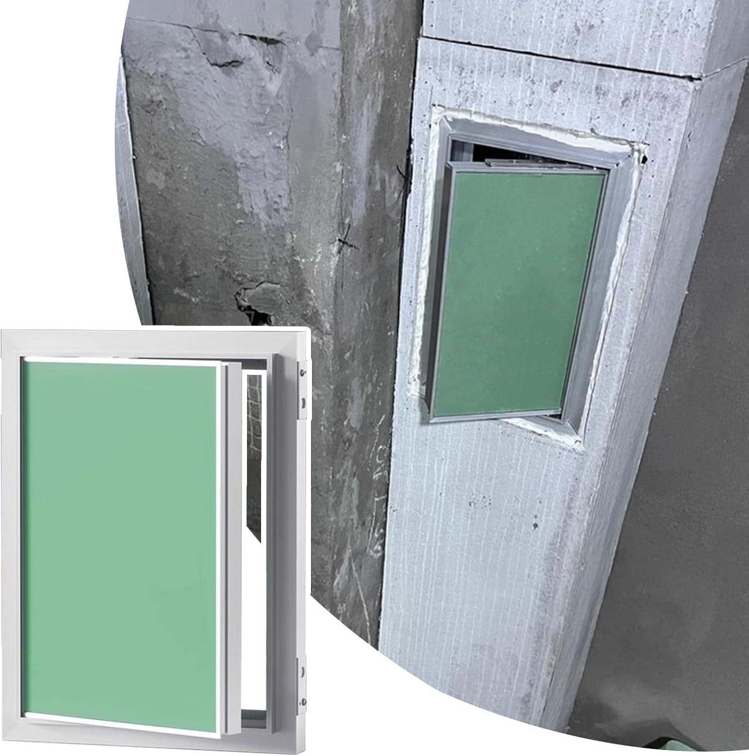VUIKLCty Small Plasterboard Access Panels For Walls Plasterboard And Metal Wall Coverings(24x24in (60x60cm))