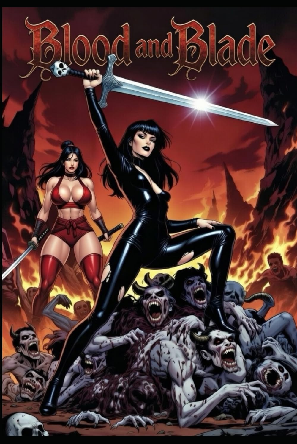 Blood and Blade: Fully Illustrated Edition: The Trinity Witches Saga (The Trinity Witches Saga: Fully Illustrated Edition)
