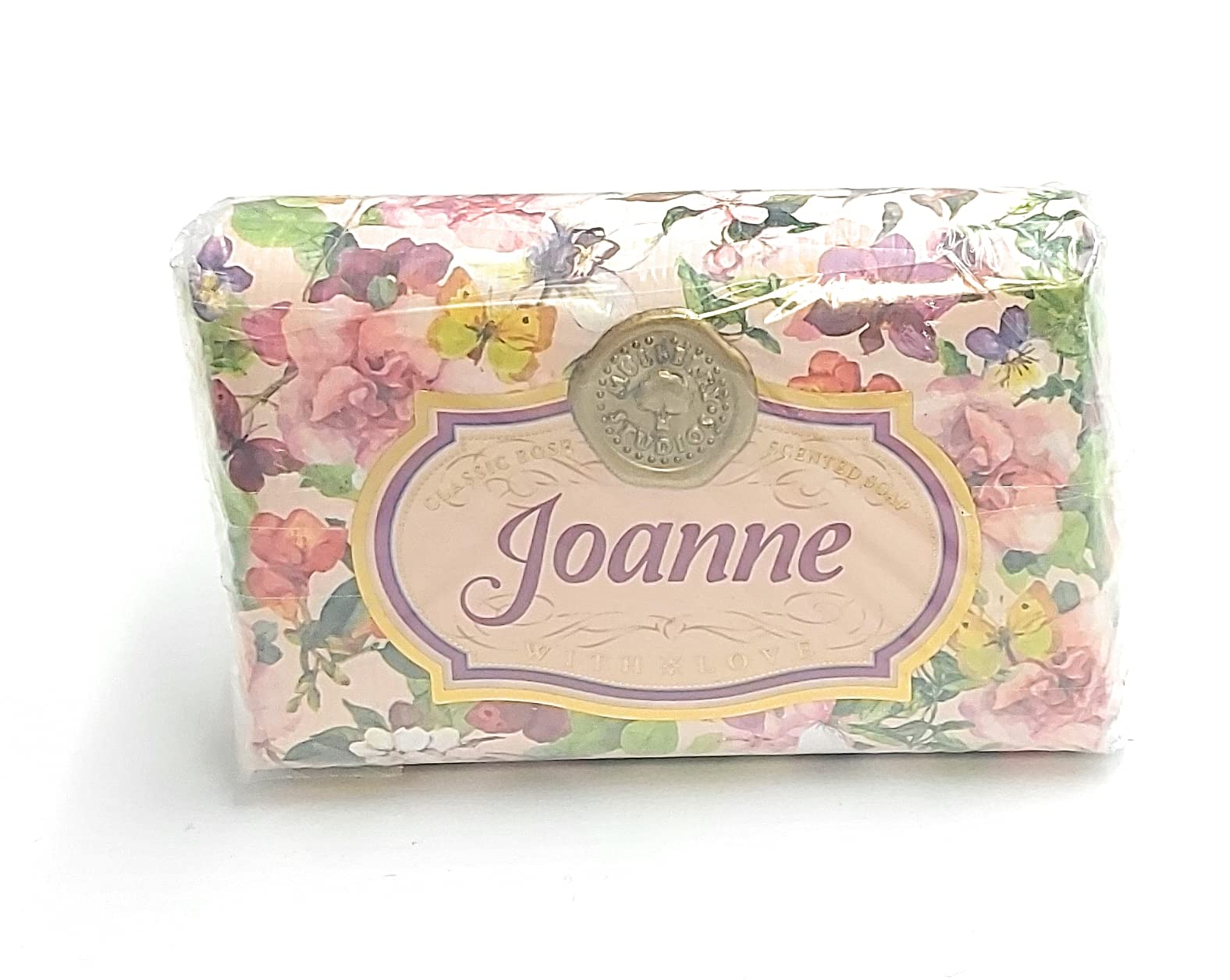 garden gate Joanne - Gift Soap Bar For Her Birthday Rose Scent Mum Grandmother Cleanser Lather Present Girl