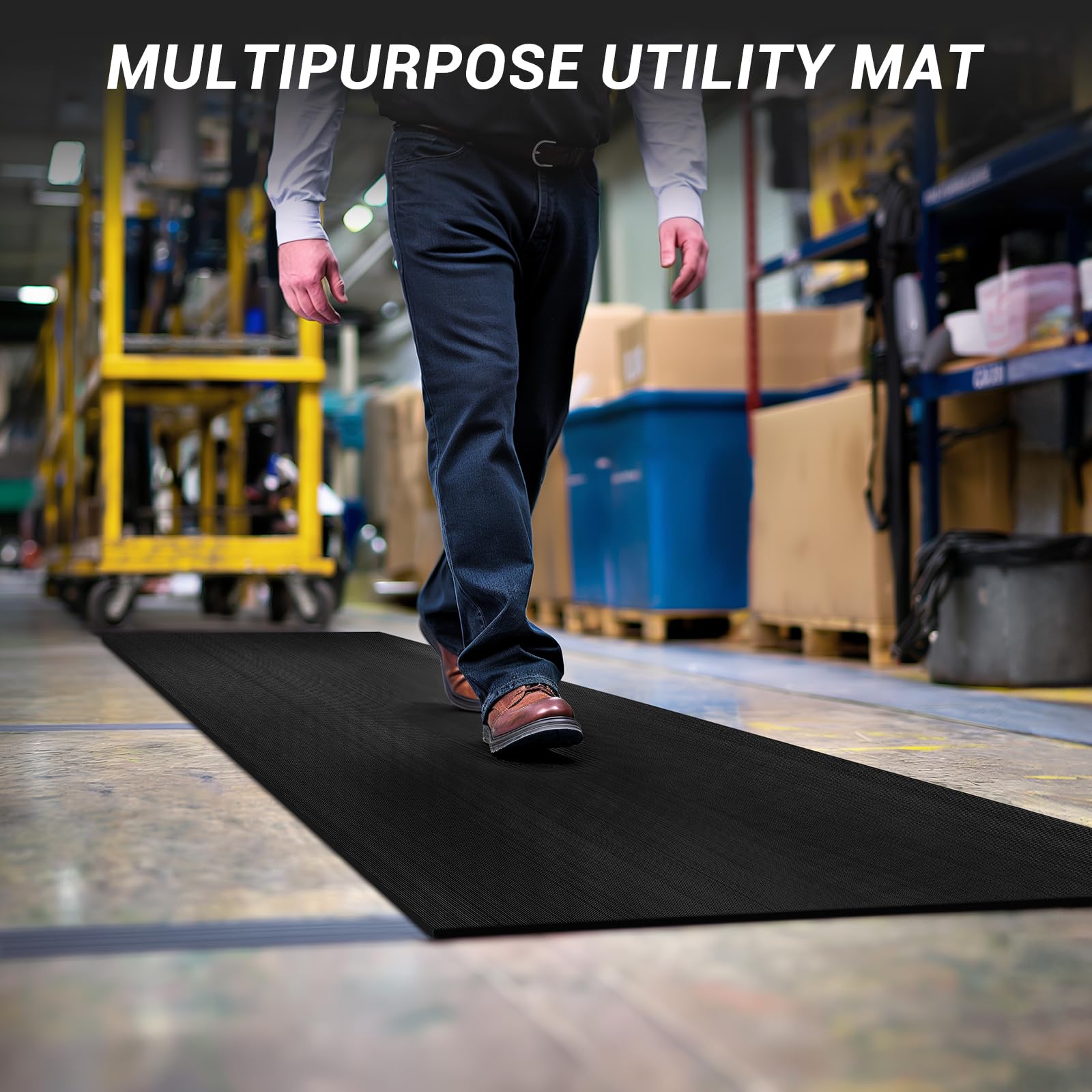 フットケア FITS 5bags Amazon.com: Anti Fatigue Rubber Floor Mat Multi-Purpose Non