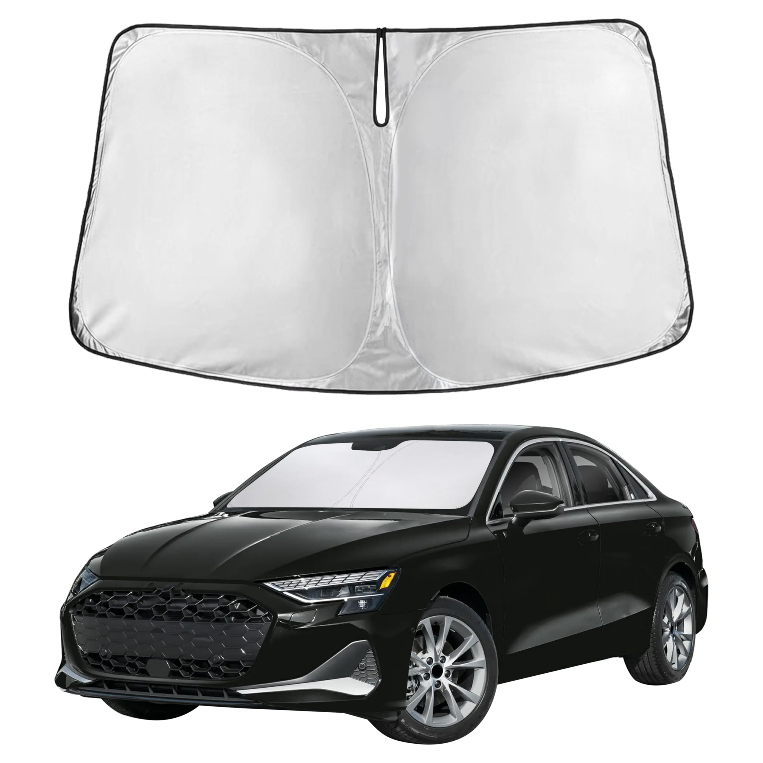 EcoNour Windshield Sunshade Compatible for Audi A3 2022-2023 2024 2025
