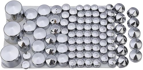 Miniatura 4 de XFMT Juego de tapas de perno ABS cromadas compatibles con Harley Touring Electra Glide Road King 2007-2013