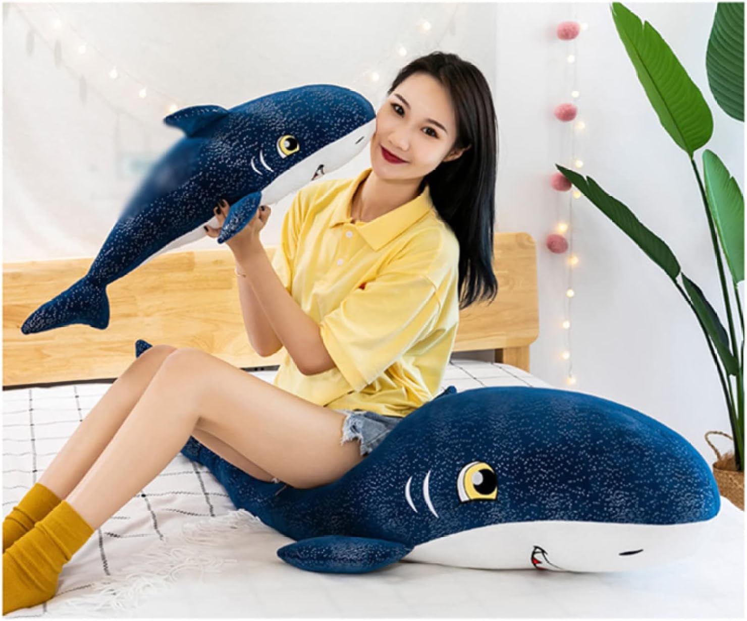 ぬいぐるみ 横向き寝 だき枕 鯨 クジラ シャチ 動物 90cm 海洋動物 ブルー 水族館 リアル キャラクター 抱き枕 添い寝枕 ふわふわ 可愛い 玩具 贈り物 ギフト プレゼント 誕生日 クリスマス 置物 飾り 店飾り 22超人気