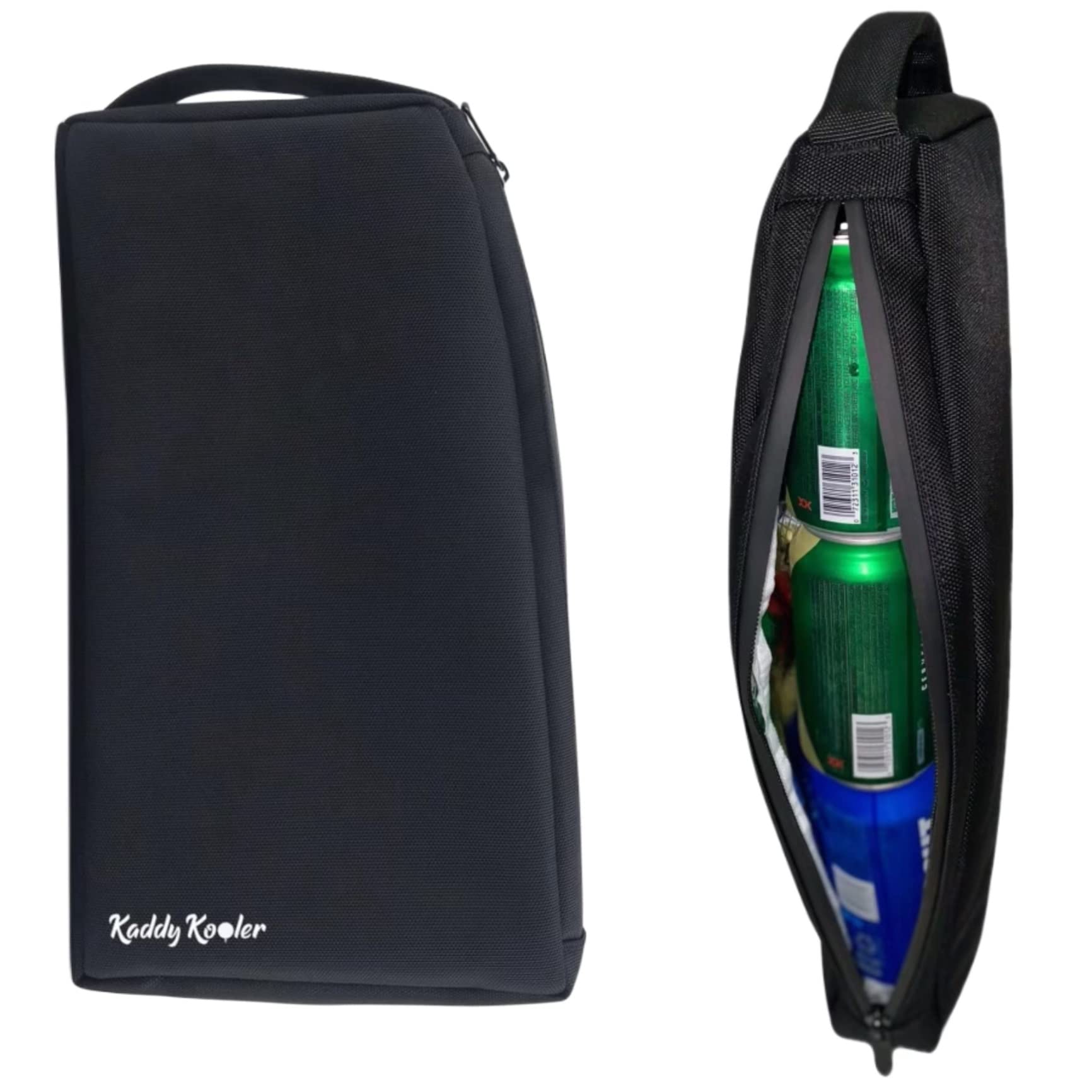 Golf Bag Cooler is Custom Designed To Fit 9 cans or two wine bottle for all your beverage store needs. This Portable Cooler Bag is Lightweight and Insulated to keep your beverages Cold