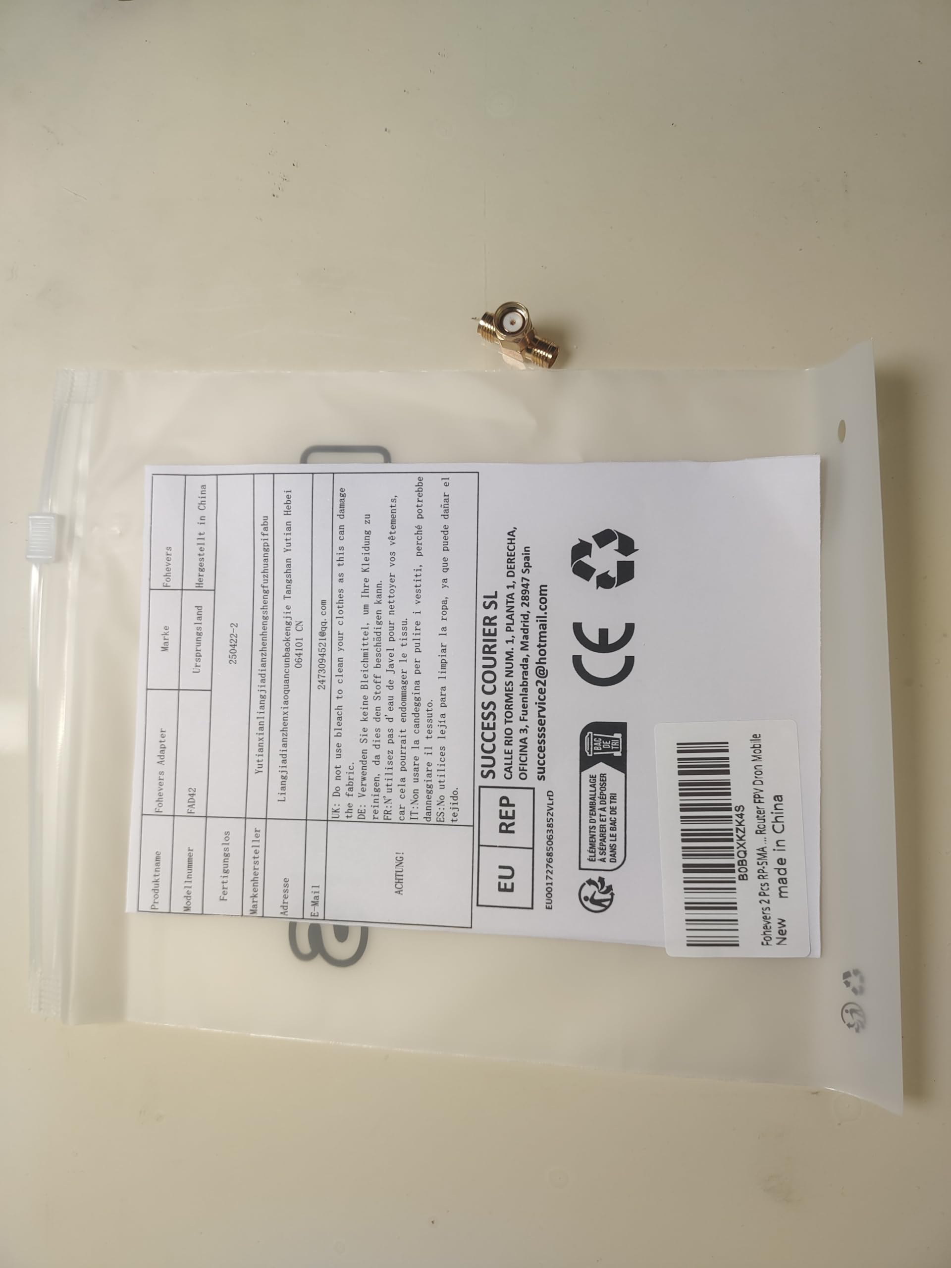 2 szt. RP-SMA męski na RP-SMA żeński na RP-SMA żeński adapter RP SMA złącze koncentryczne RF do anteny radia WiFi router FPV Dron Mobile