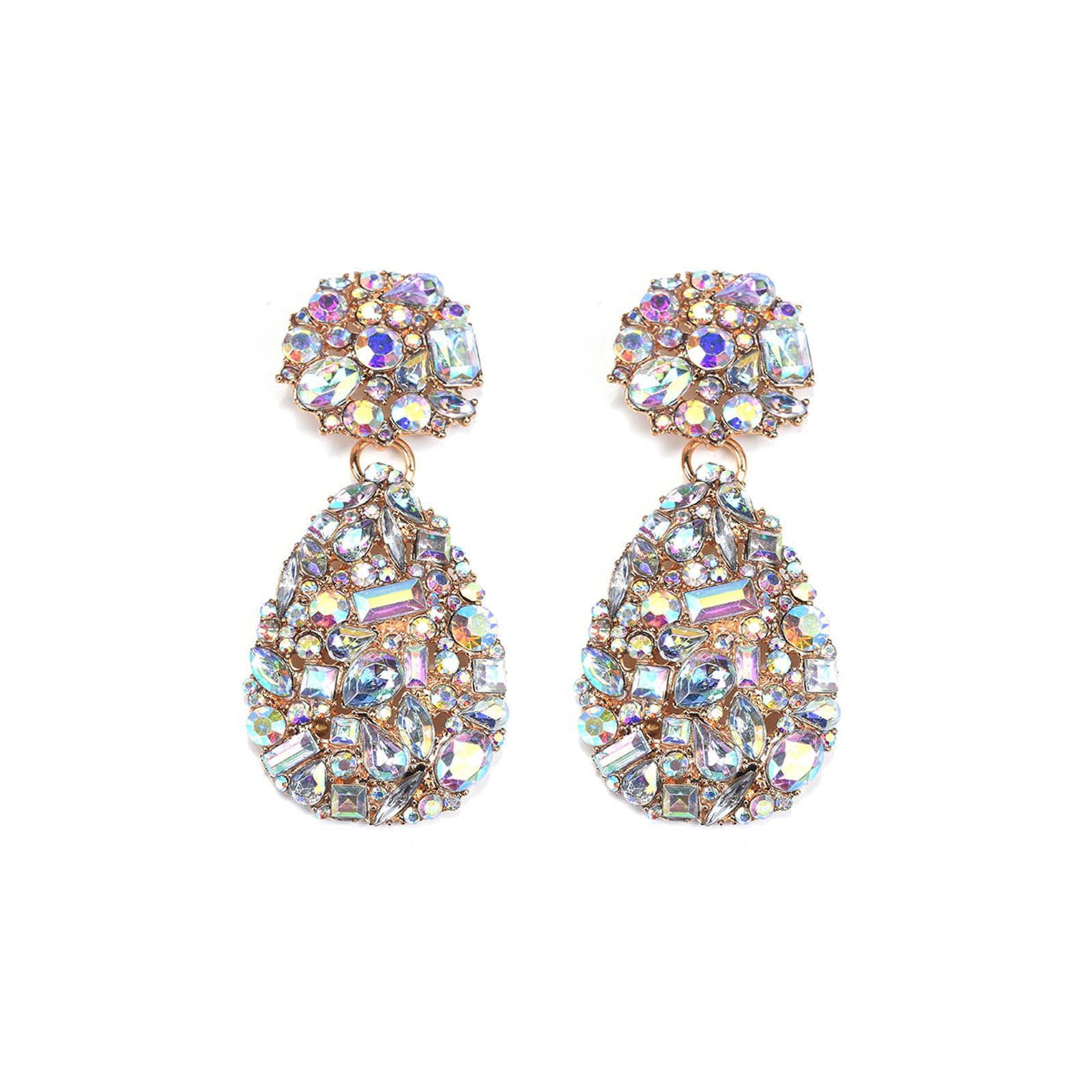 Boucles d'oreilles géométriques exagérées pour vos soirées habillées