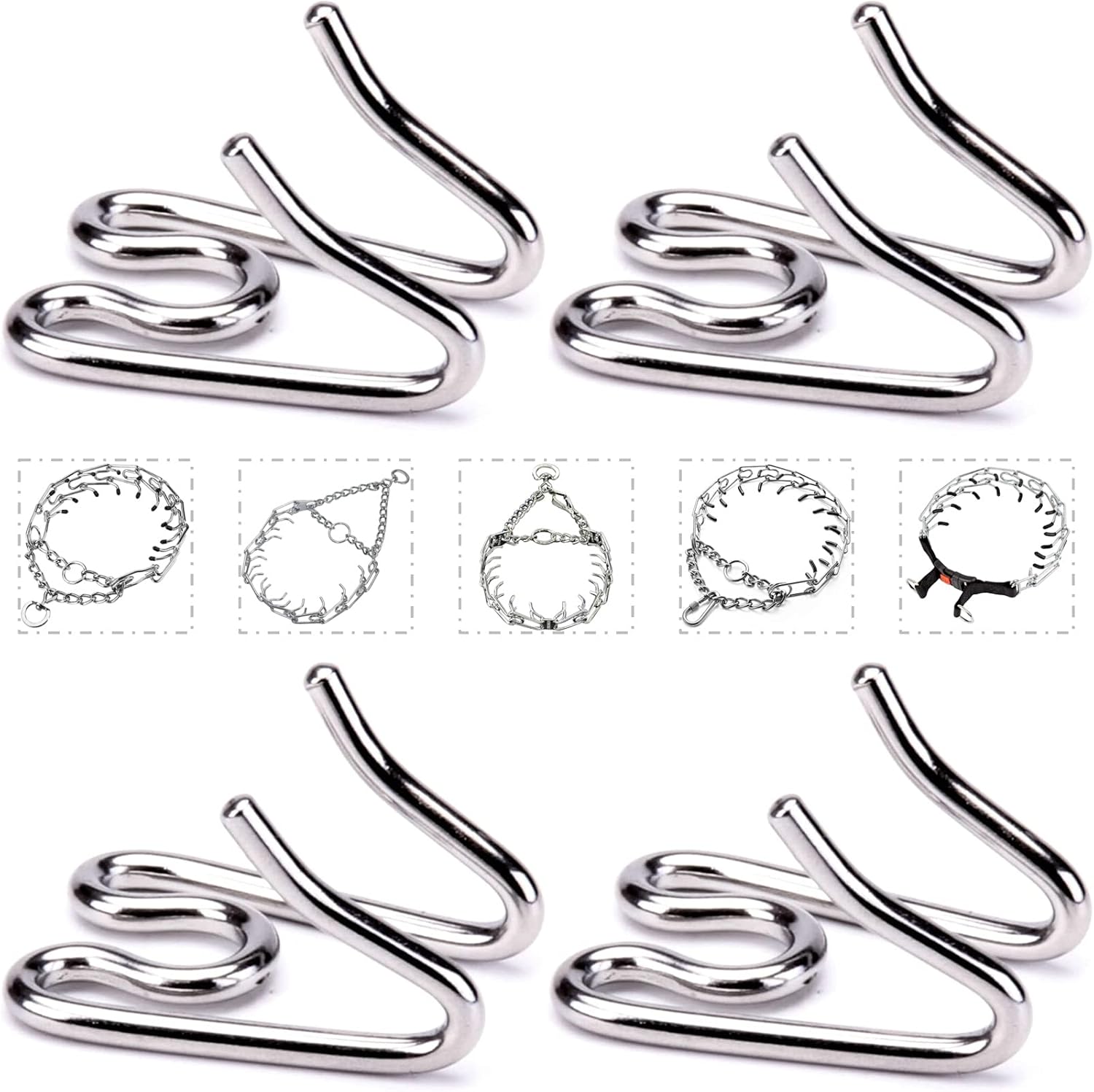 pinch collar links