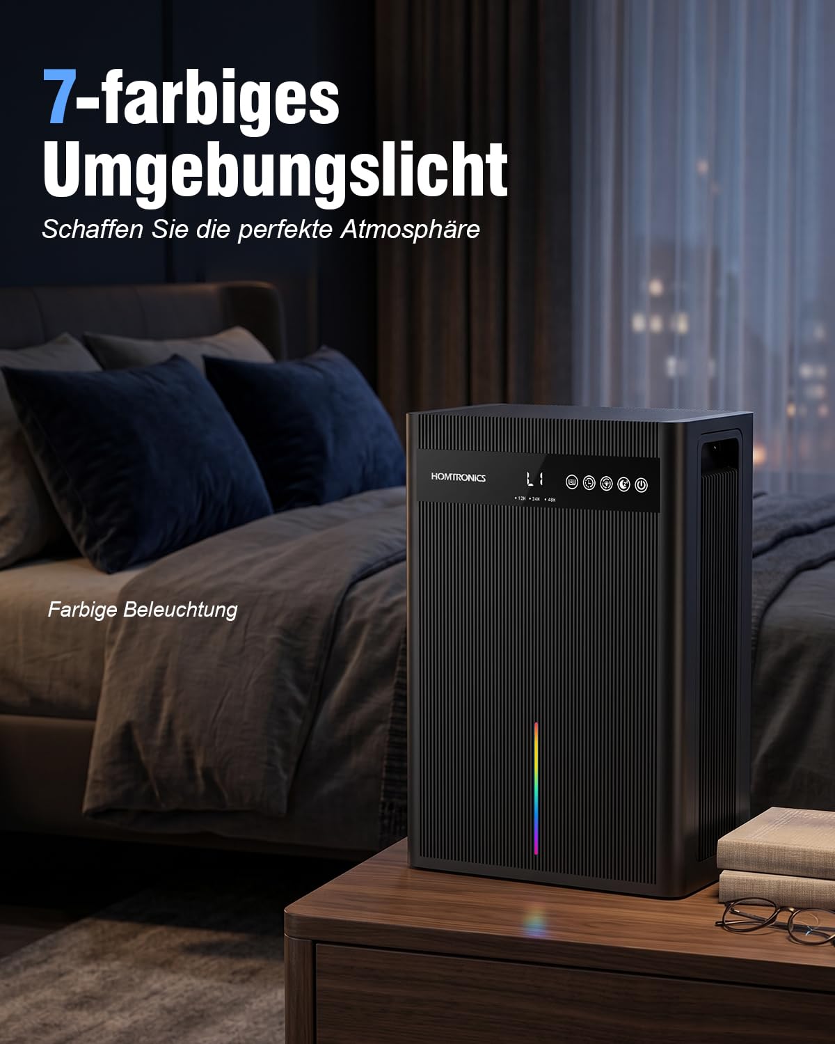 Luftentfeuchter Elektrisch 3000ML, 12-84 Stunden Timer