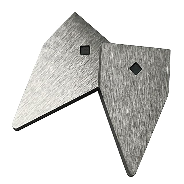 AccuSharp Knife Sharpener Blades Tungsten Carbide Replacement Blades 2 Pieces Reversible Replacement Blades Industrial Sharpener Accessories
