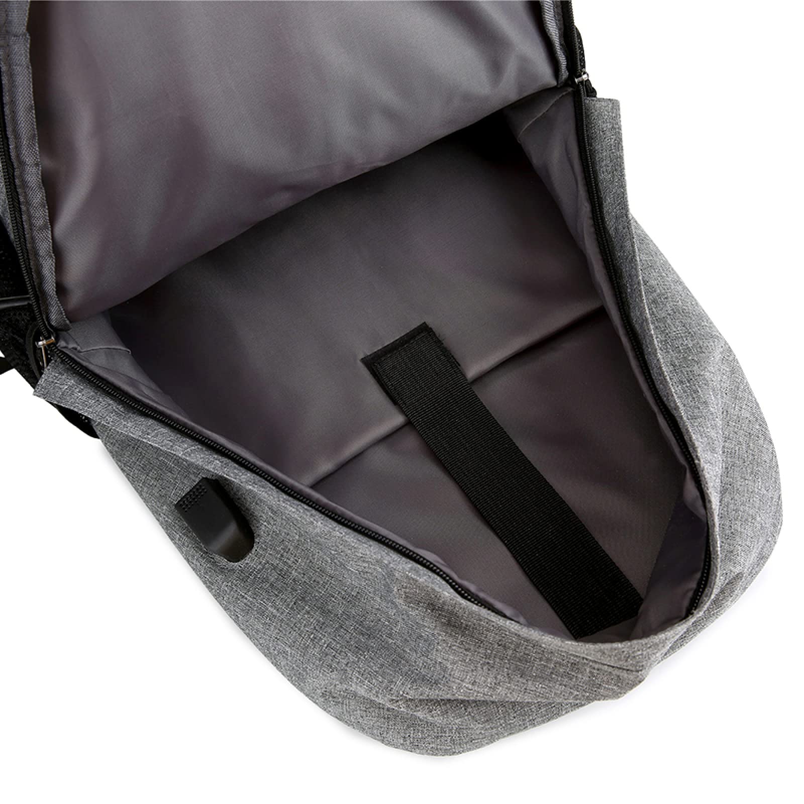 Plecak męski i damski na laptopa Podróżne wodoodporne plecaki USB Charging School Bag Anti-theft