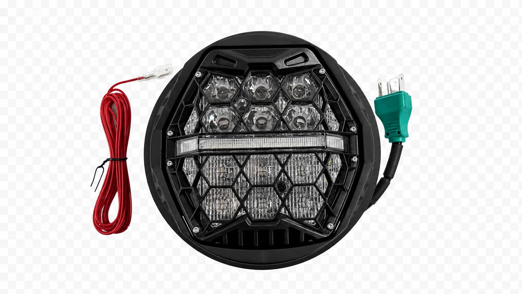 Motorize LED Scheinwerfer 5.75 Zoll kompatibel für Suzuki Boulevard Savage Marauder GN DR-Z