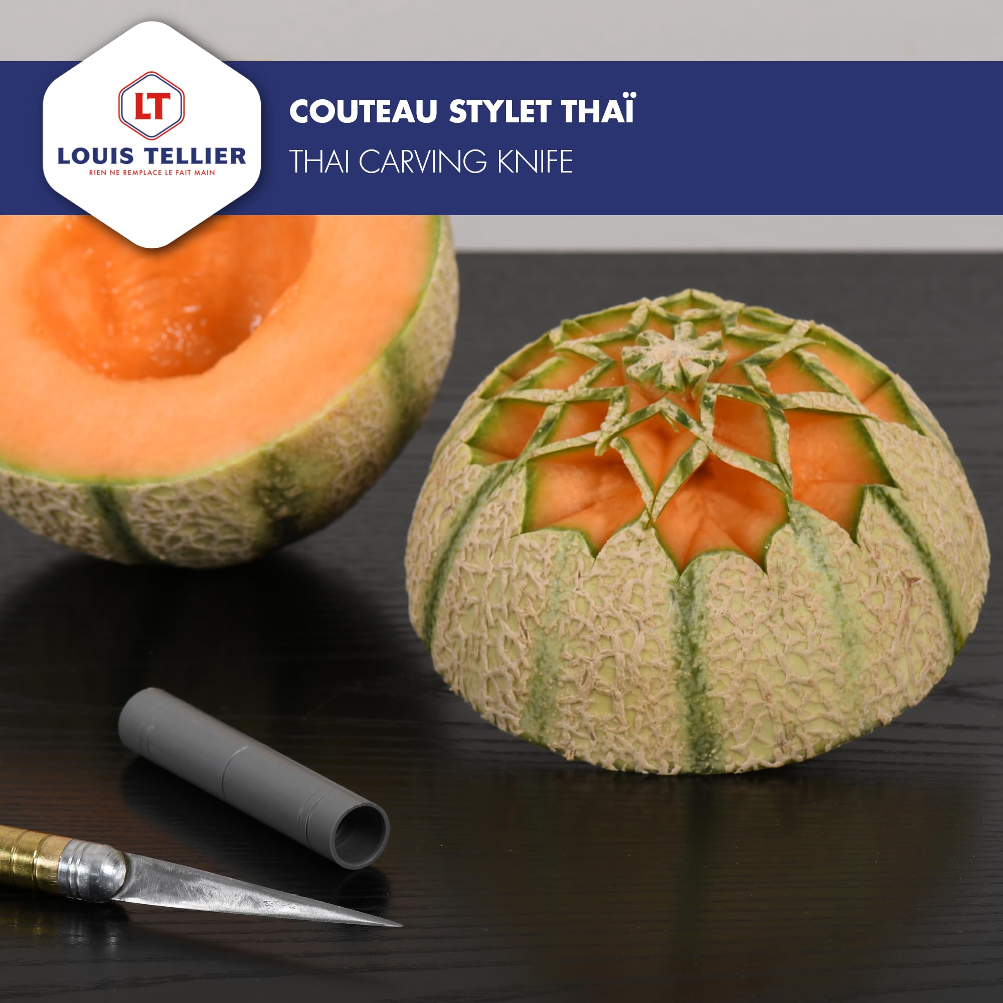 Louis Tellier ID1000 Couteau Stylet Thaï