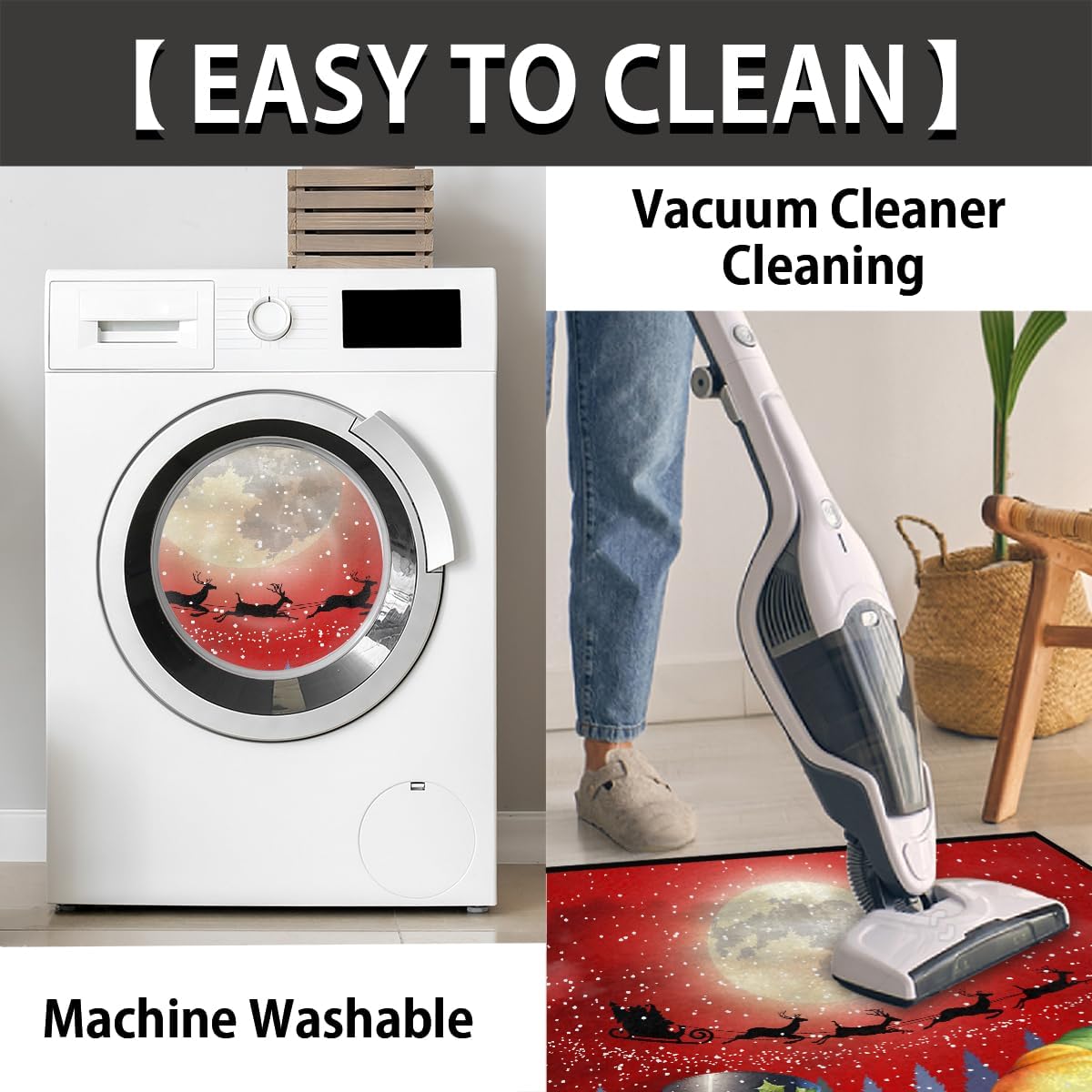 Christmas Dwarf Snowman Cat Half Round Door Mat Non Slip Washable Semi Circle Area Rug Absorbent Soft Half Moon Rug Floor Mat for Indoor Outdoor Kitchen Bathroom Patio Front Door Mat Decor,a-31