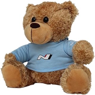 Hyundai HMD00526 Teddy Bear N-Design Plush Toy Stuffed Toy Teddy Logo, Brown