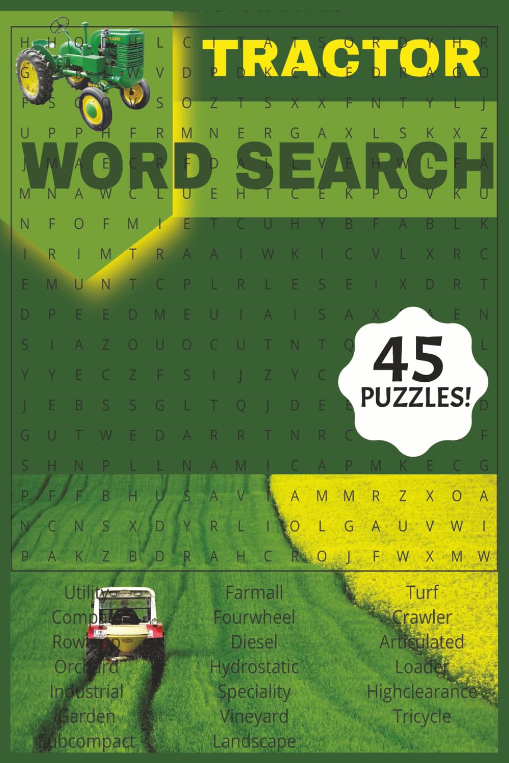 Tractor Word Search: Relaxing Tractor Life Puzzle Game for Everyone