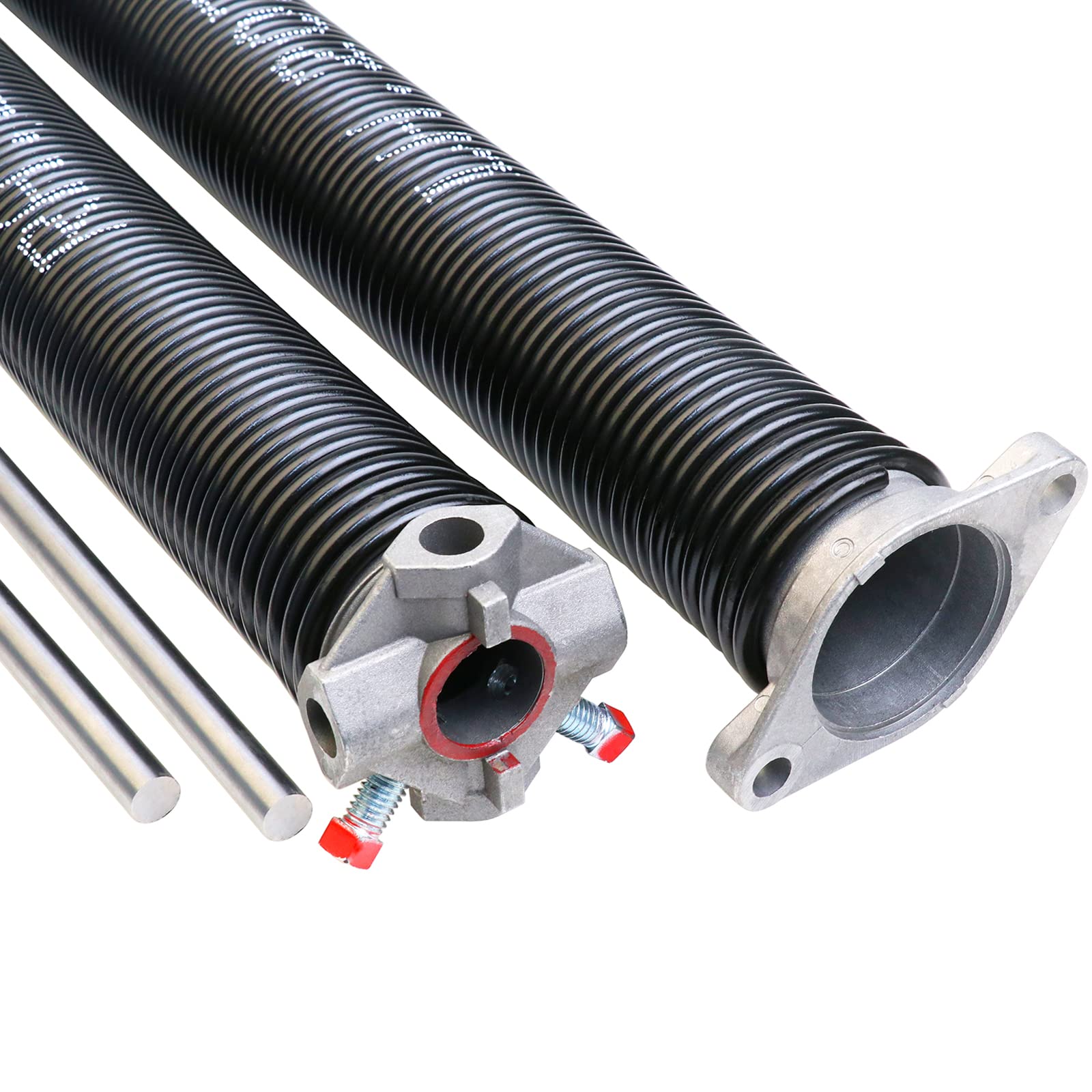 Garage Door Torsion Springs H2'' (Pair) With Non-Slip Winding Bars,High Quality Coated Torsion - View #13