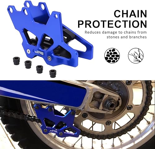 Miniatura 7 de AnXin Guía de cadena de motocicleta Guardia de protección CNC para YZ125 YZ250 YZ250F YZ400F YZ426F YZ450F DRZ400 DRZ400E DRZ400S DRZ400SM WR250F