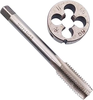 HSS M11 x 1.5mm Tap and M11 x 1.5mm Die Metric Thread Right Hand