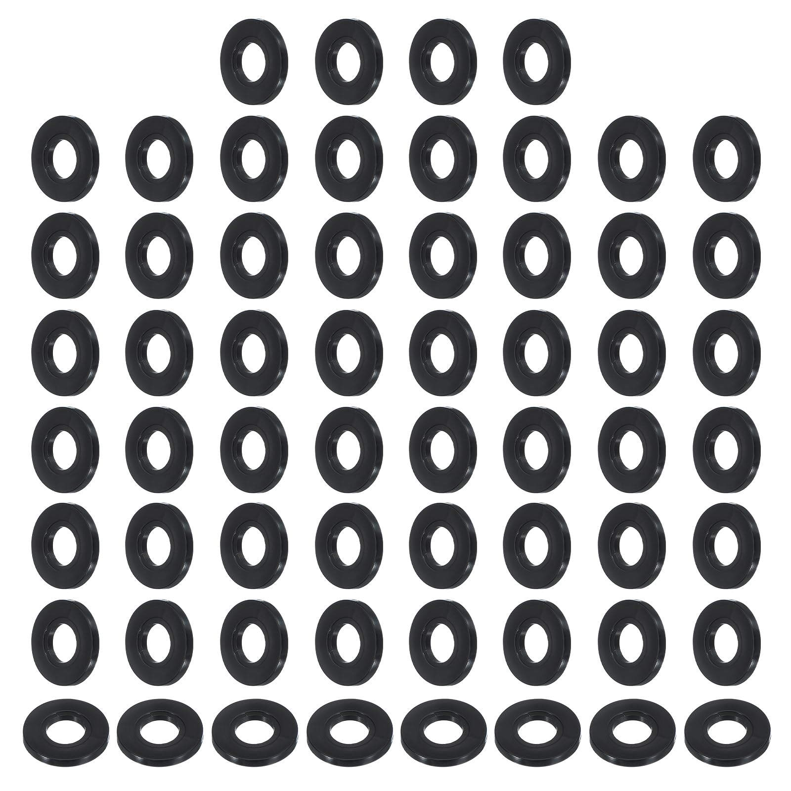 PATIKIL M8 Nylon Flat Washers