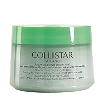 Collistar Talasso Scrub Crioattivo, Esfoliante Corpo Snellente e Anticellulite, Azione Drenante e Tonificante con Oli Essenziali e Sale Marino,Trattamento Rimodellante Effetto Freddo, 700 gr
