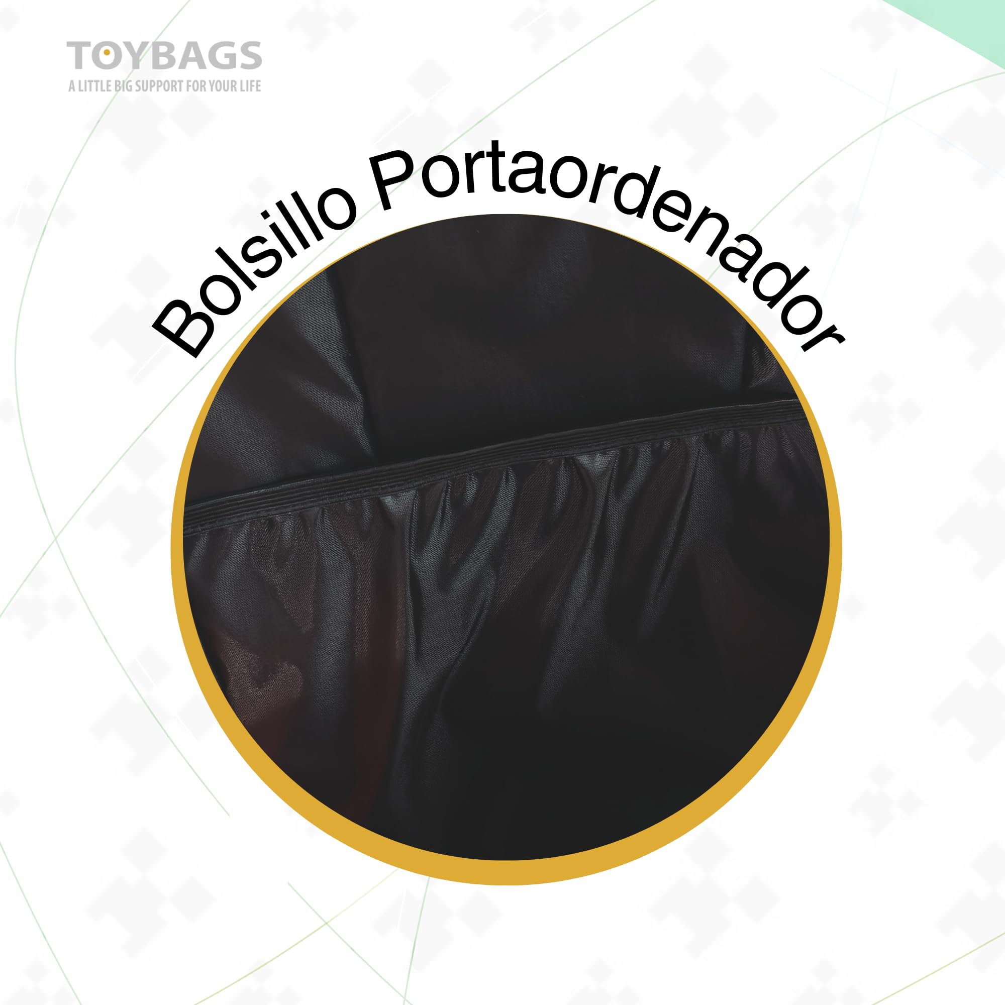 Mochila Escolar Minecraft Cubos Doble Compartimento Adaptable + CARRO NEGRO TOYBAGS CON PROTECCION LATERAL Y STOPER FRONTAL ANTI CAIDA 4 ruedas giratorias - 44 X 30 X 20 CM