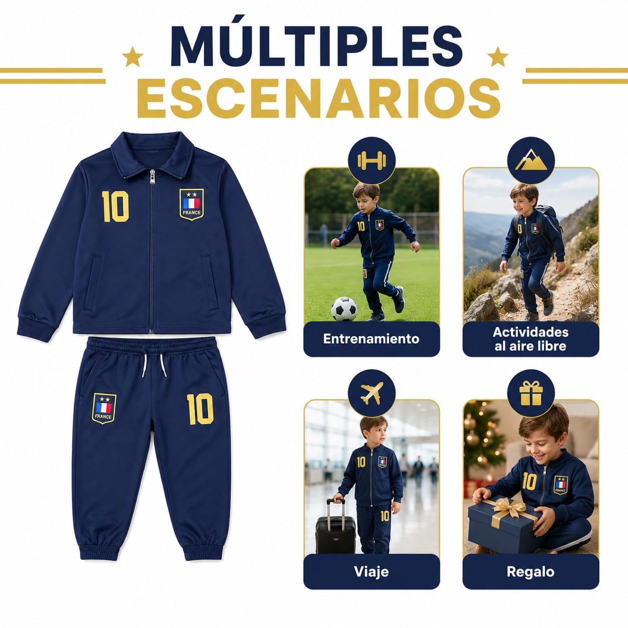 Camiseta de Francia, Ropa de Futbol, Adultos Unisex, Camiseta de fútbol, Regalos de Fútbol, Camiseta Deportiva, Ropa Deportiva