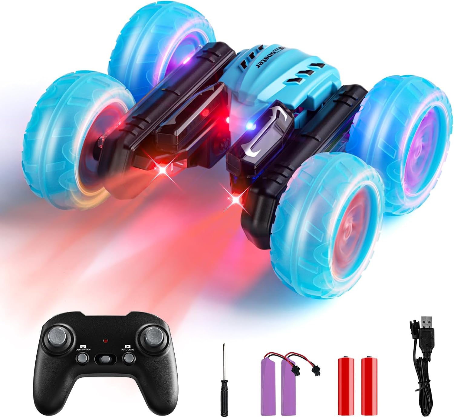 Remote Control Car RC Cars, 2.4Ghz RC Stunt Cars with