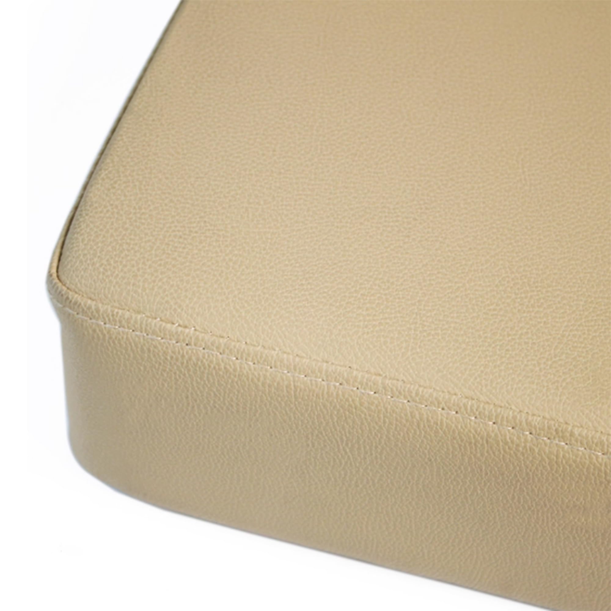 Coussin de banc de jardin antidérapant kaki de 110x35cm contre les tapis qui glissent