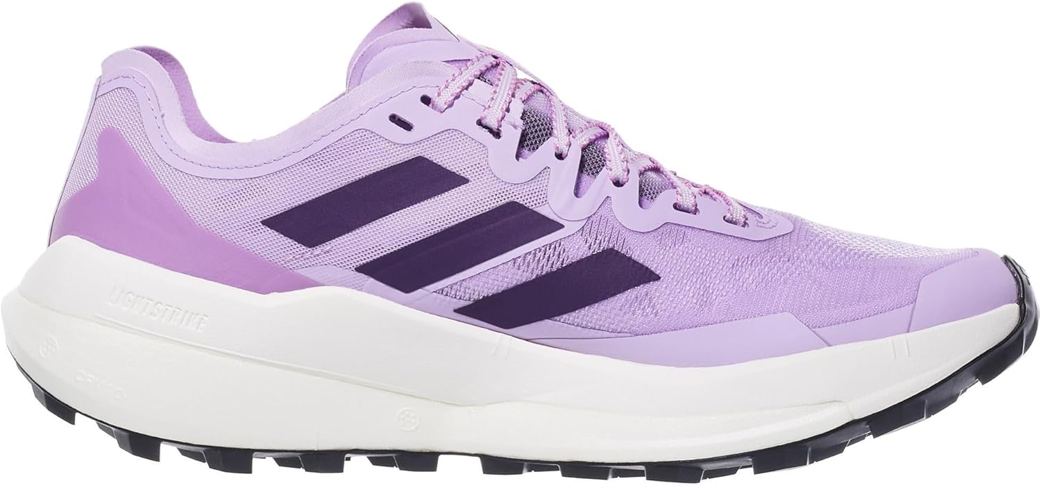 adidas Womens Terrex Agravic Speed Trail Running Sneakers Shoes - Purple