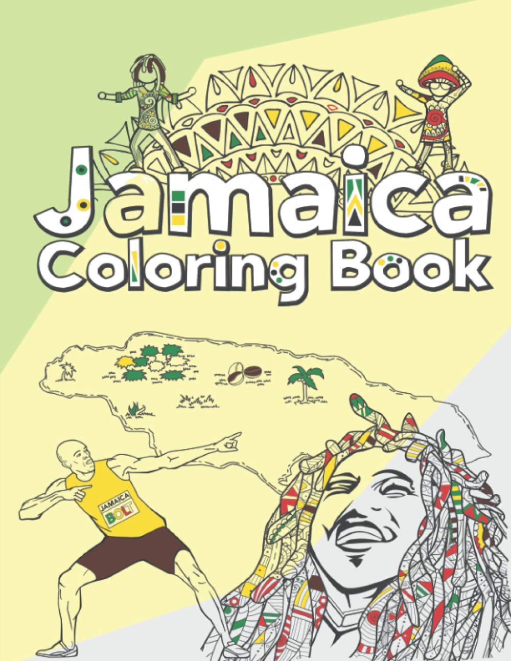Jamaica Coloring Book: Adult Colouring Fun, Stress Relief Relaxation and Escape (Color In Fun)