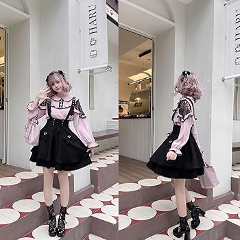 Amazon.co.jp: [XHSUKADO] レースアップ ミニ スカート