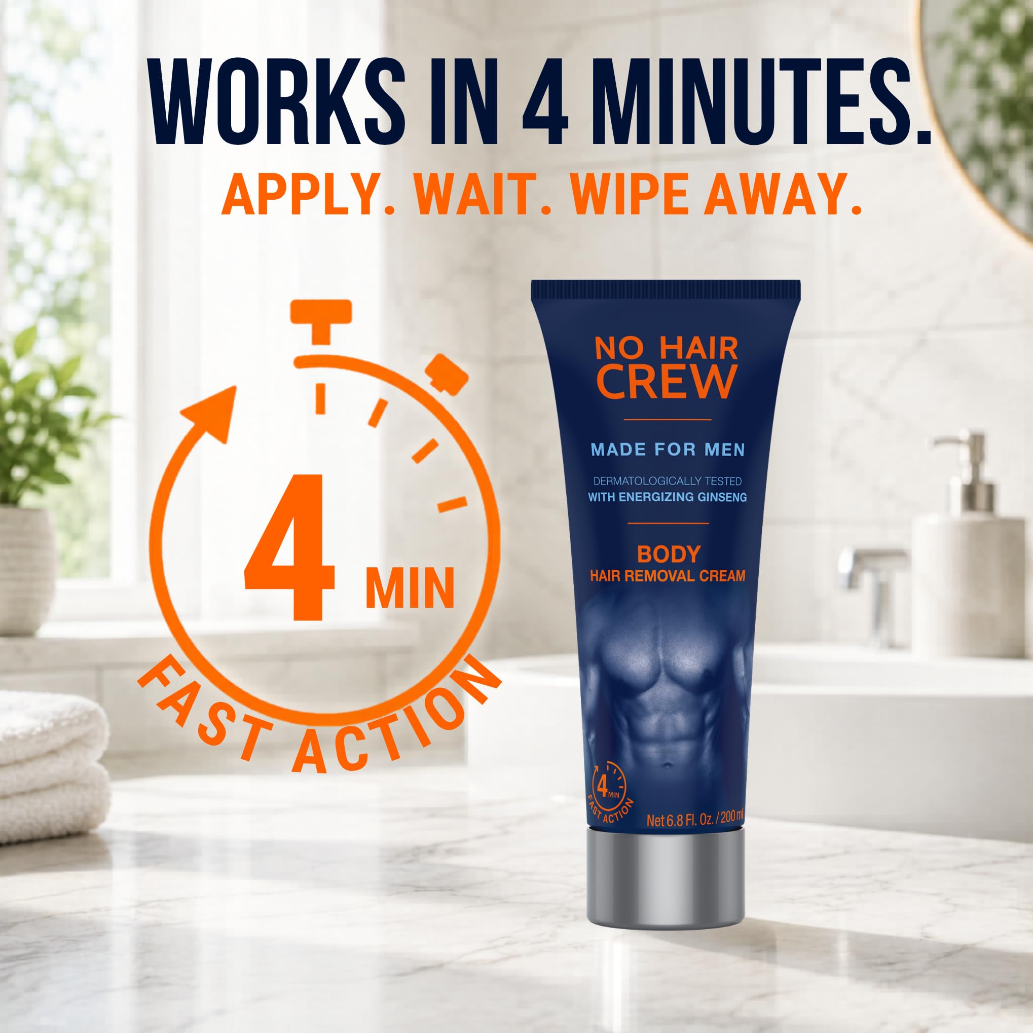 No Hair Crew Body Hair Removal - Painless Manscaping -7 No Hair Crew Body Hair Removal - Painless Manscaping -7