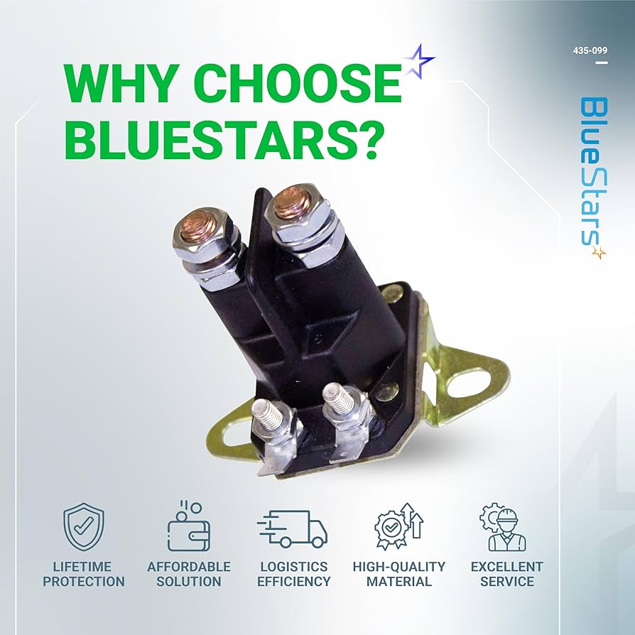 Amazon.com : BlueStars 435-099 Starter Solenoid - Compatible