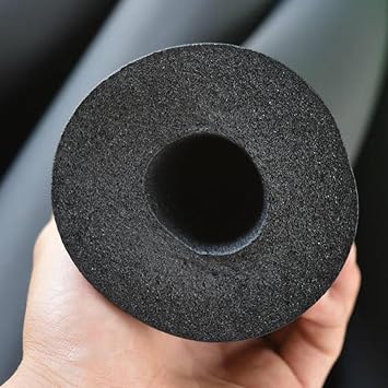 Foam 6ft Length Heat Insulated Pipe, Outdoor Water Pipe Insulation Foam Tubing 1" 2" 3-1/2" 1-1/2" 2-1/2" 1-1/4" Copper Pipe Insulation Foam Wrap for Air Conditioning  Size 4.33" ID*0.78" TH-6Ft