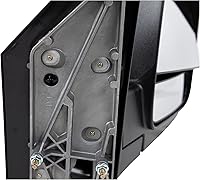 Vista 7 de Espejo lateral del pasajero Kool Vue, espejo para punto ciego para Chevrolet Express 2500 3500 GMC Savana 2500 3500 2008-2021, texturizado