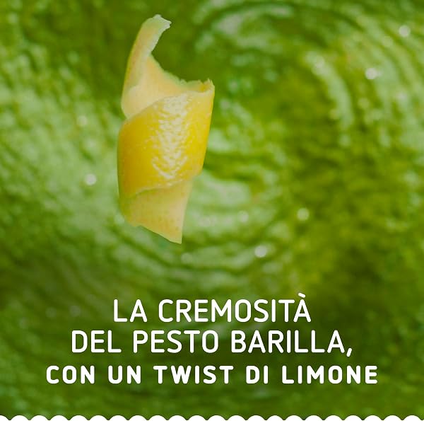 Barilla Pesto con Basilico e Limone, Senza Glutine, Sugo Pronto per Pasta Gustoso e Fresco, 190 g - 4